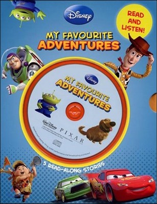 Disney My Favourite Adventures 5 Read-Along Stories