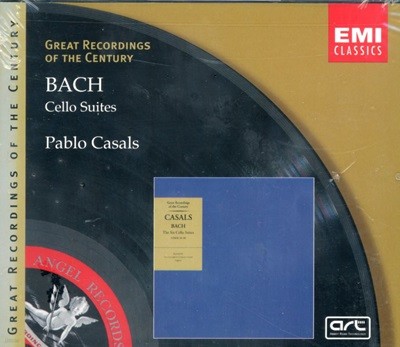 파블로 카잘스 - Pablo Casals - Bach Cello Suites 2Cds [미개봉] [U.S발매]