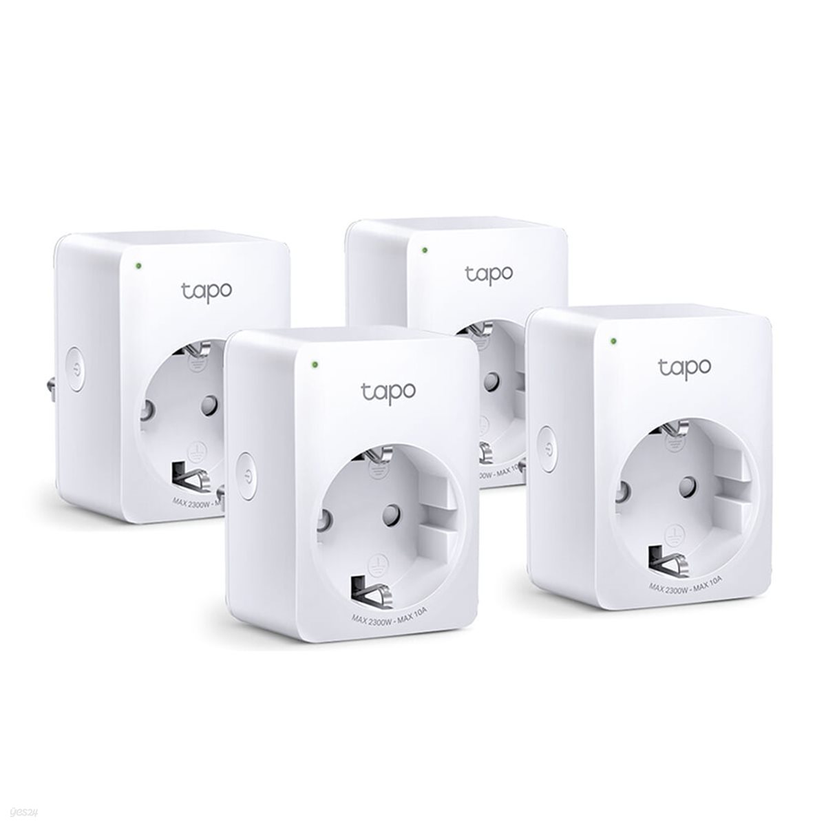 ◆TP-Link 공식총판◆ 티피링크 미니 스마트 Wi-Fi 플러그 Tapo P100 4Pack [2300W 10A / IoT / 구글홈 / 타이머 / 절전 / 원격제어 / AI]