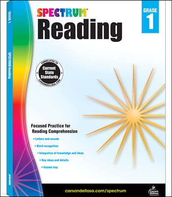 Spectrum Reading Workbook, Grade 1