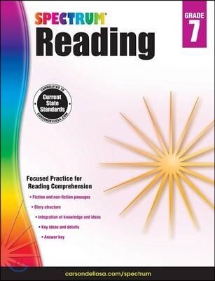 Spectrum Reading G.7 Workbook, Grade 7