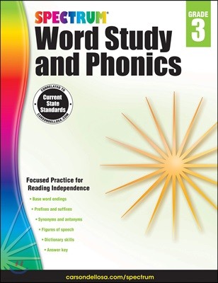 [Spectrum] Word Study and Phonics, Grade 3