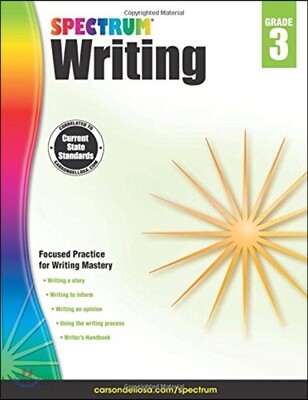 Spectrum Writing, Grade 3