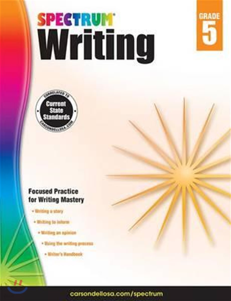 Spectrum Writing, Grade 5: Volume 39
