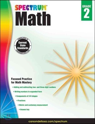 Spectrum Math Workbook, Grade 2