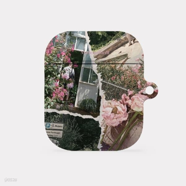 floral garden collage 에어팟 3세대 케이스 하드