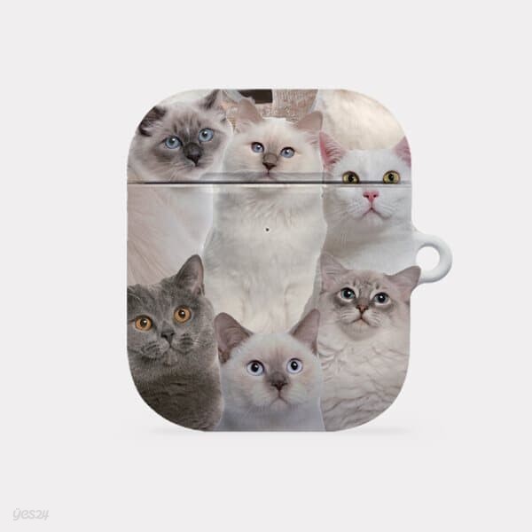 meow cat friends 에어팟 프로 케이스 하드