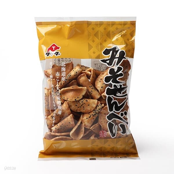 타케다 오리 미소 센베이 125g / 검정깨 센베이