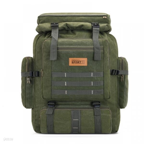 70L 초대형 등산가방(B) (그린)