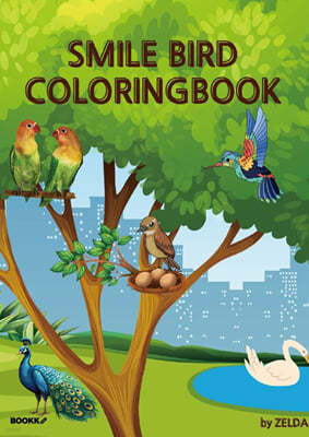 smile bird coloring book
