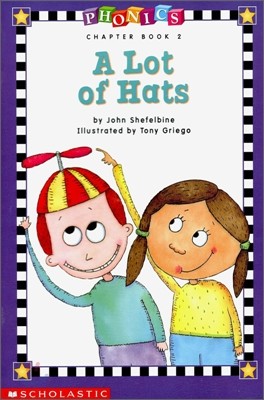[߰-] Phonics Chapter Book 2 : A Lot of Hats (Paperback)
