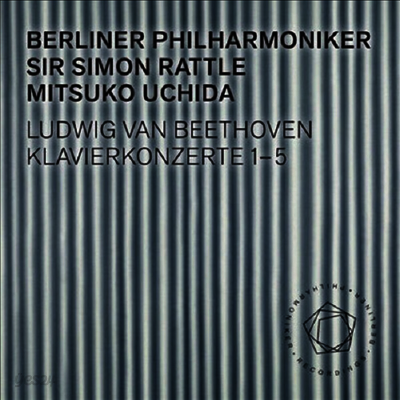 베토벤: 피아노 협주곡 1 - 5번 전집 (Beethoven: Complete Piano Concerto Nos.1 - 5) (SACD Hybrid) - Mitsuko Uchida