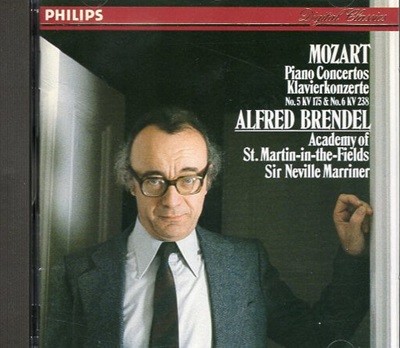 [수입] Mozart Piano Concertos No.5 KV175 & No.6 KV238 - Brendel / Marriner