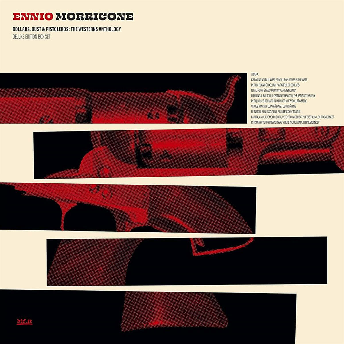 Ennio Morricone - Dollars, Dust &amp; Pistoleros: The Westerns Anthology [투명 블루 컬러 LP]