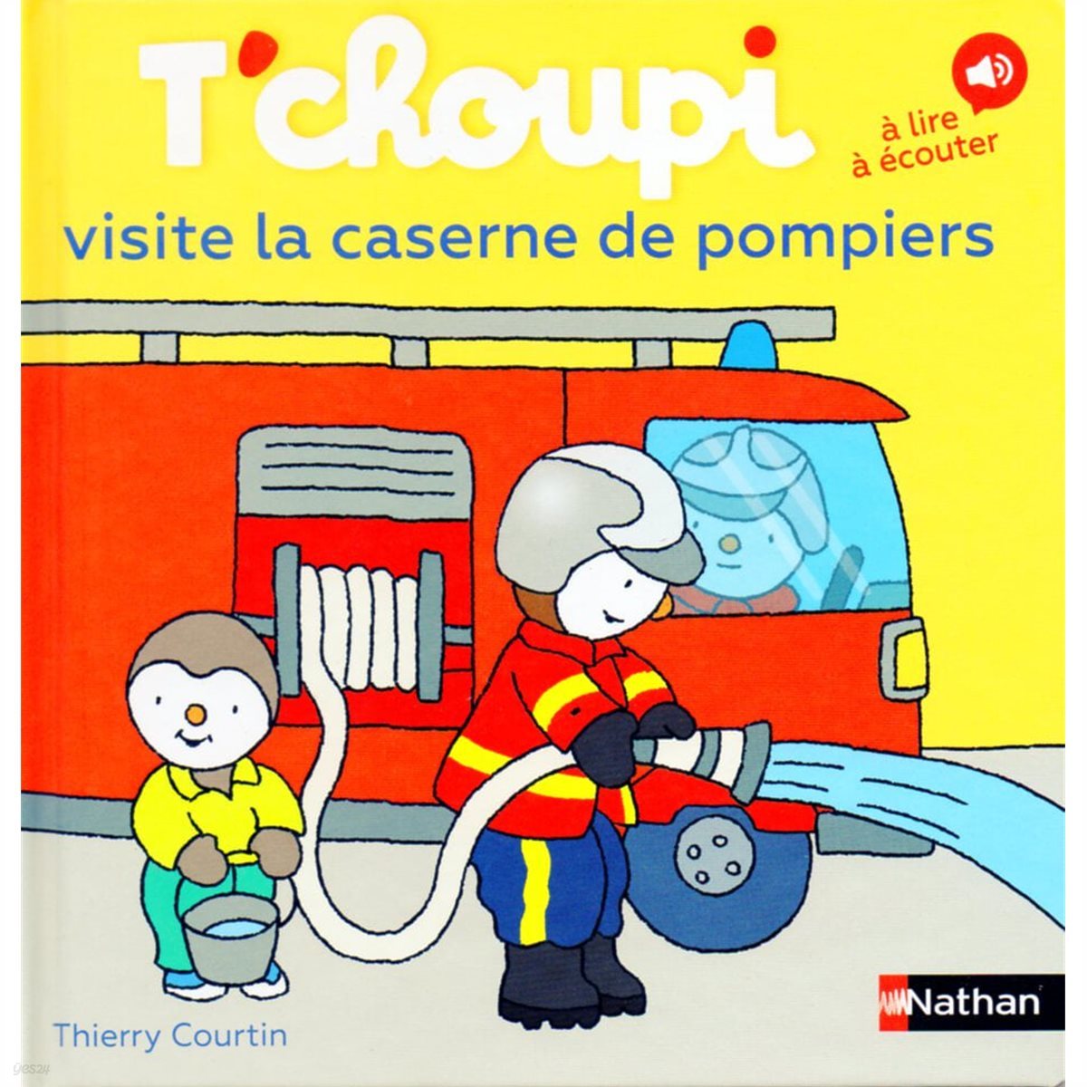 T’choupi visite la caserne de pompiers