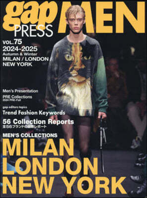 gap PRESS MEN vol.75 MILAN / LONDON / NEW YORK  