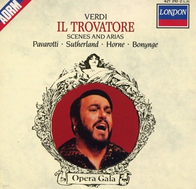 ġƳ ĹٷƼ - Pavarotti - Verdi Il Trovatore Scenes And Arias [U.S߸]