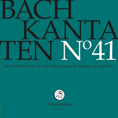 :  ĭŸŸ 41 Bach: Cantatas Vol.41 BWV27, BWV122 & BWV165)(CD) - Rudolf Lutz