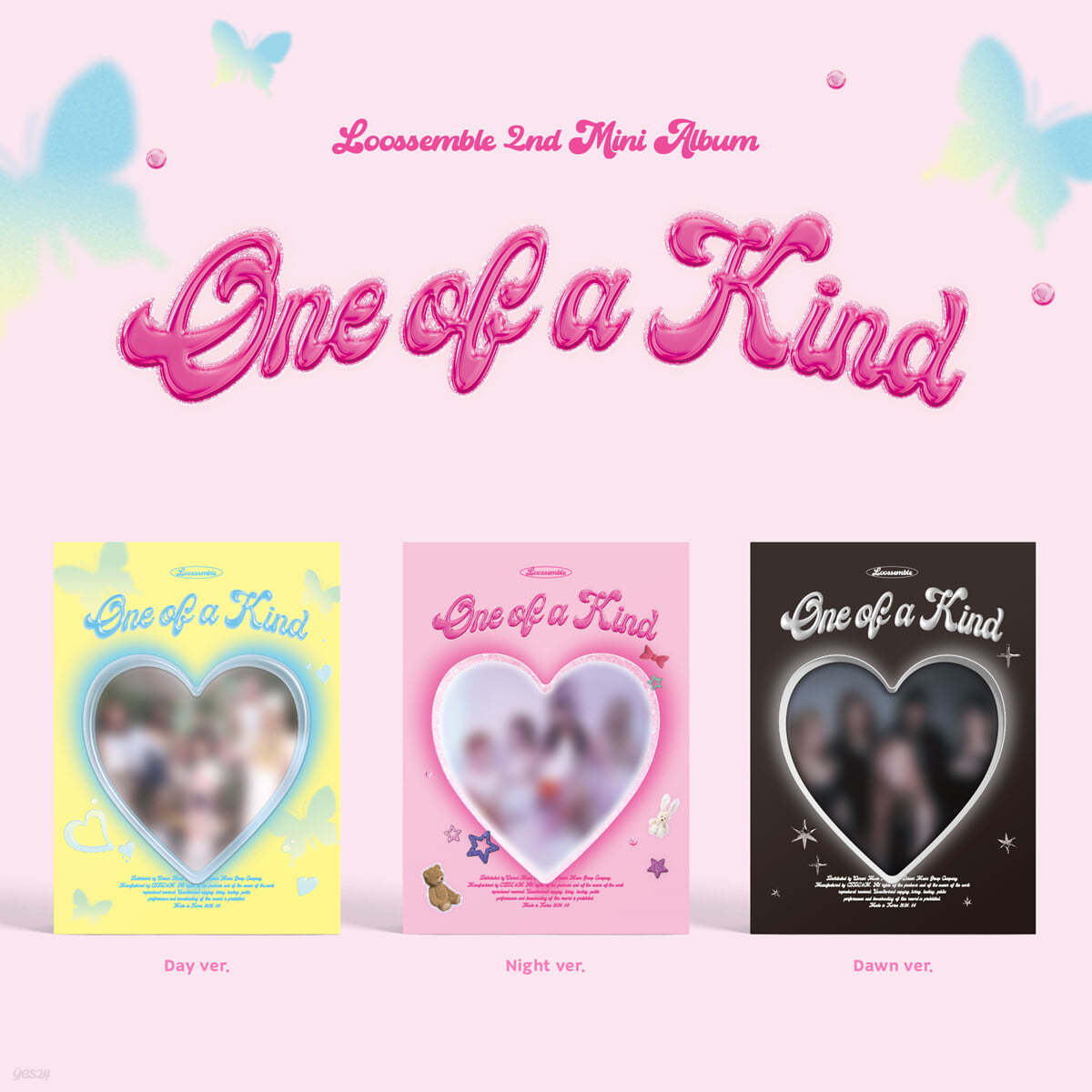 루셈블 (Loossemble) - 2nd Mini Album [One of a Kind][3종 중 1종 랜덤발송]