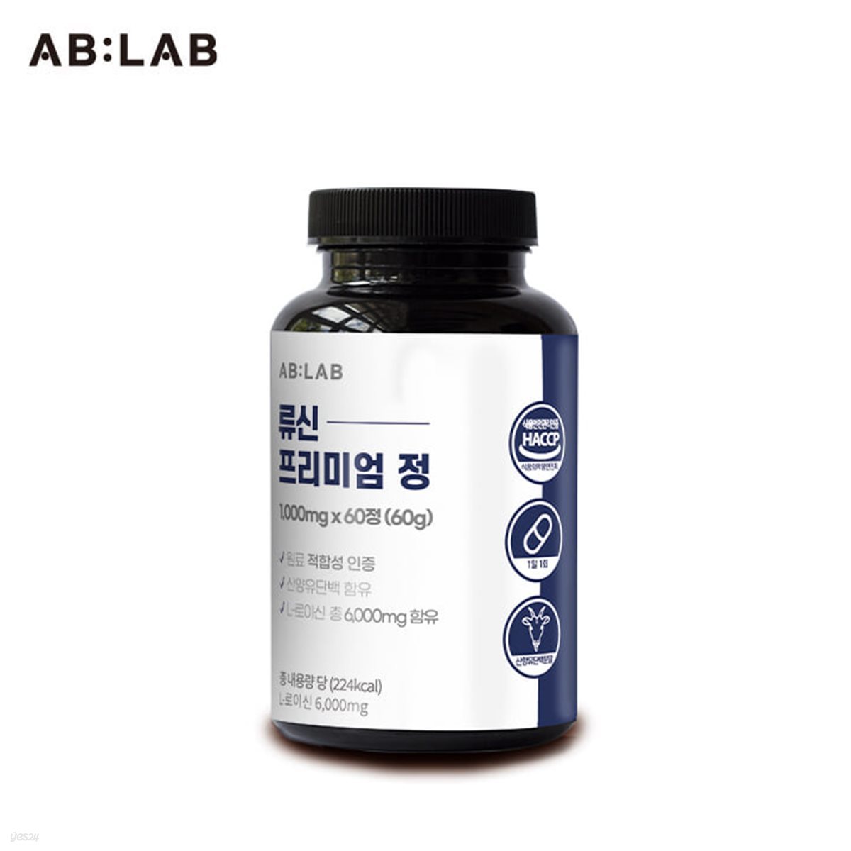 [에이비랩] 류신 프리미엄 정 1,000mg x 60정