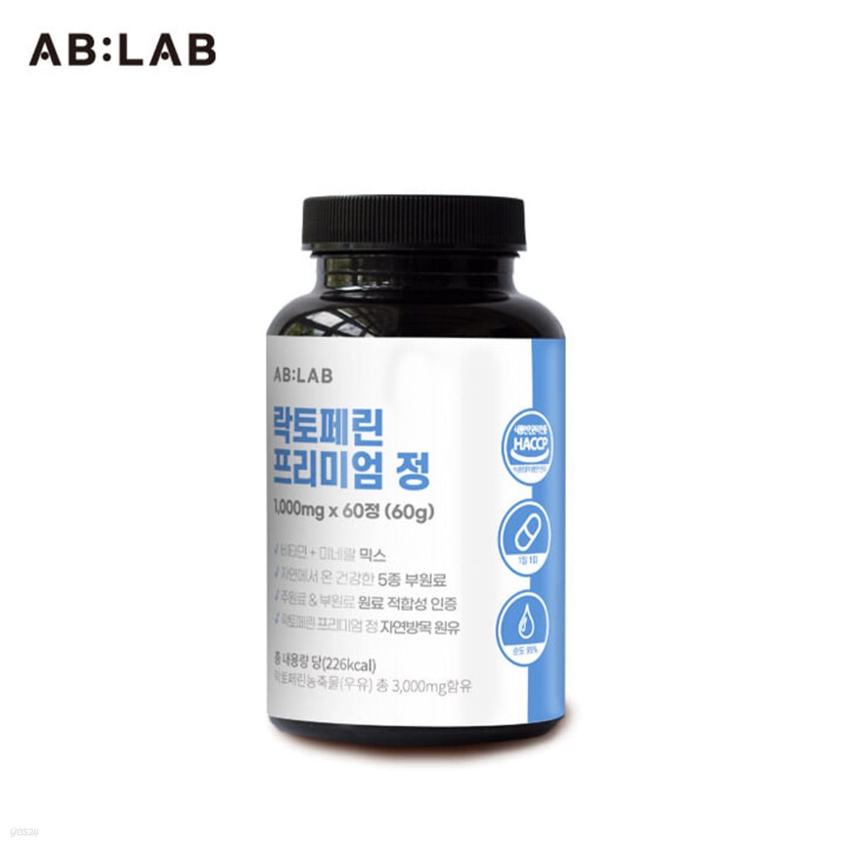 [에이비랩] 락토페린 프리미엄 정 1000mg x 60정(2개월분)