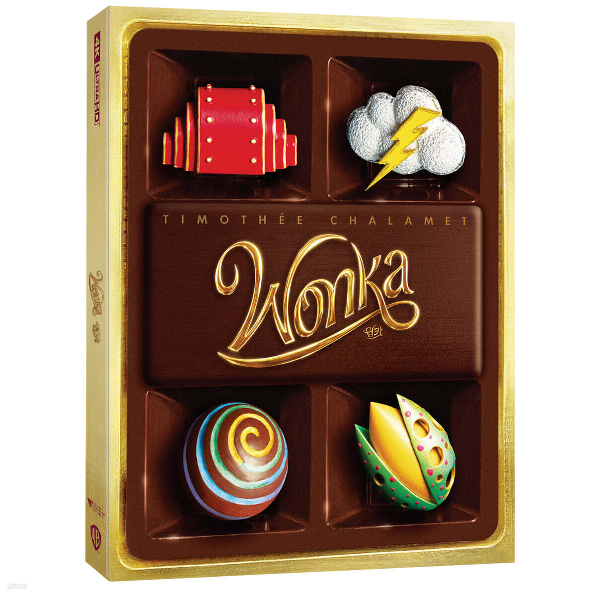 웡카 (2Disc, 4K UHD+BD 초도한정 슬립케이스) : 블루레이