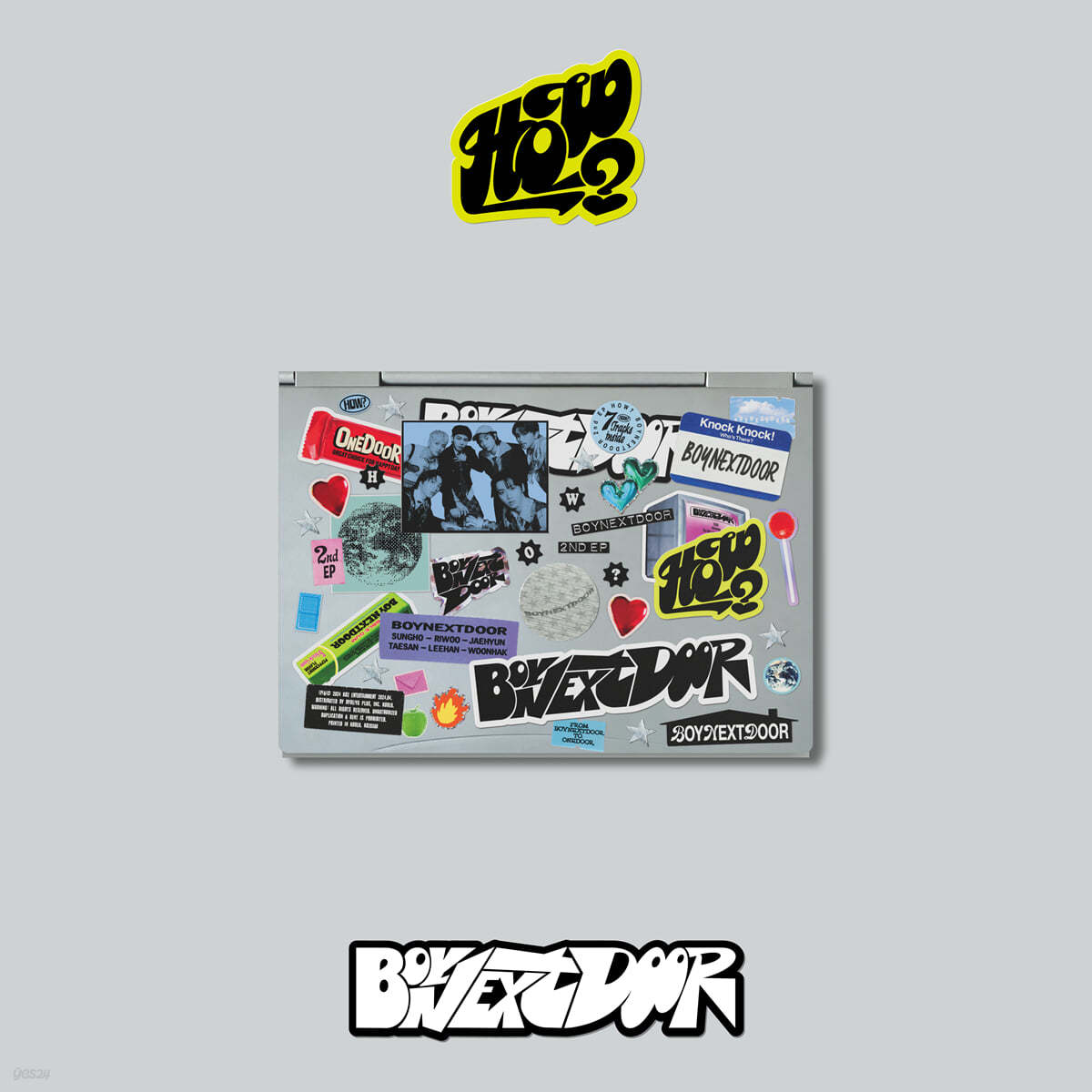 BOYNEXTDOOR (보이넥스트도어) - 2nd EP [HOW?] (Sticker ver.) [6종 SET]