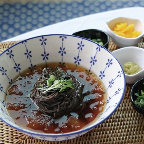 시원한 메밀소바 12인분 세트 (생메밀면+메밀장국)