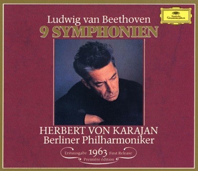 카라얀 - Karajan - Beethoven 9 Symphonien 5Cds [U.S발매]