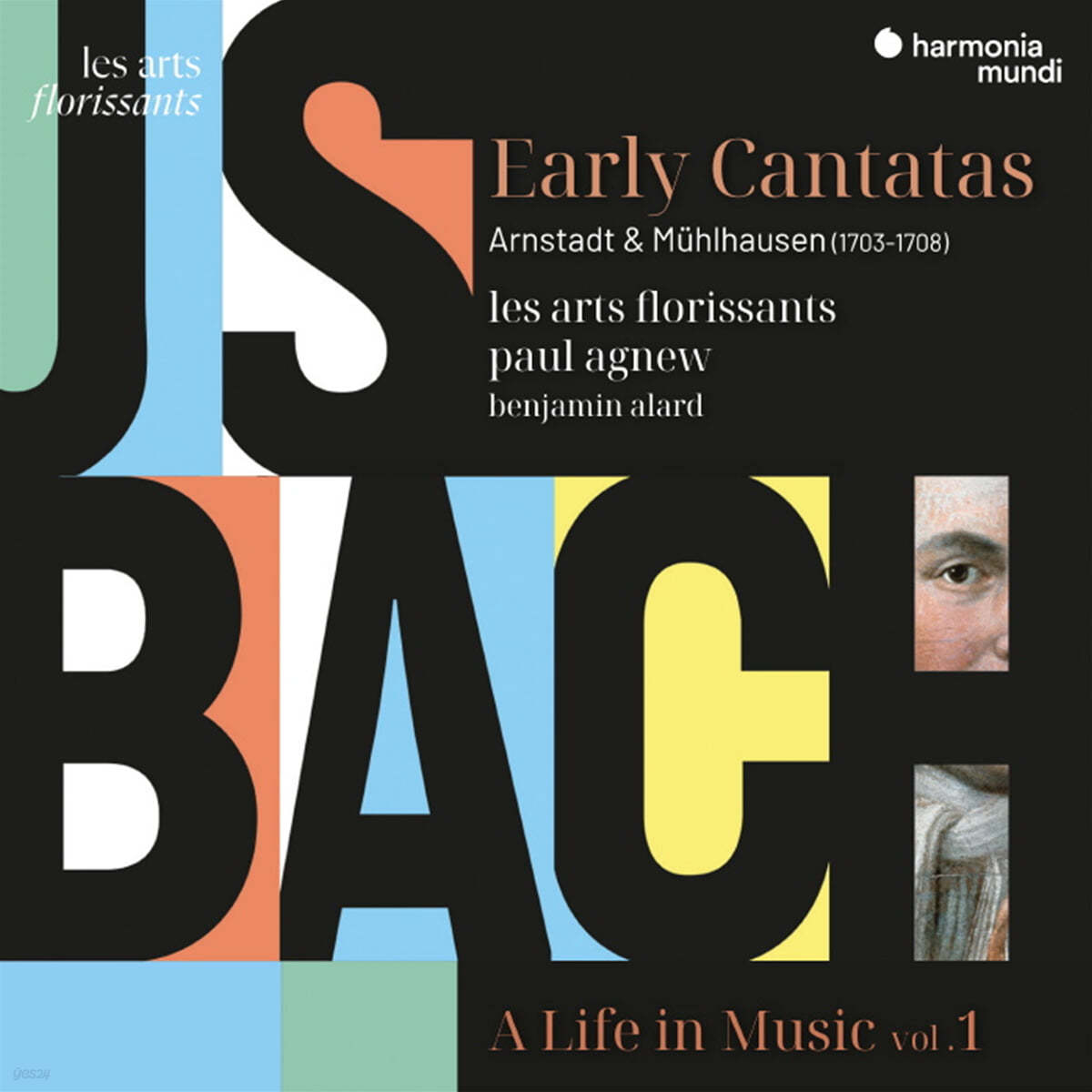 Paul Agnew 바흐: 음악에서의 삶 1집 - 초기 칸타타 (Bach: A Life In Music Vol. 1 - Arnstadt &amp; M&#252;hlhausen 1703-1708)