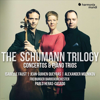 슈만 삼부작 - 협주곡 & 피아노 삼중주 (Schumann Trilogy - Concertos & Piano Trios) (3CD + 1Blu-ray) - Isabelle Faust
