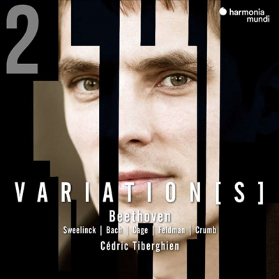 베토벤의 변주곡 2집 (Beethoven Variation(S): Complete Variations For Piano Vol.2) (2CD) - Cedric Tiberghien