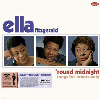 Ella Fitzgerald — 'Round Midnight 앨범 커버