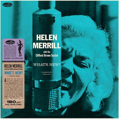 Helen Merrill (ﷻ ޸) - Helen Merrill with The Clifford Brown Sextet / Whats New? [LP] 