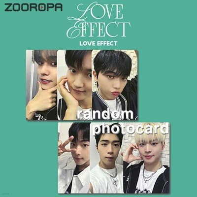 [새상품/E 포토카드] 온앤오프 ONF LOVE EFFECT (정품/애플뮤직)