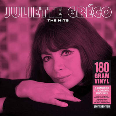 Juliette Greco (쥘리에트 그레코) - The Hits [LP] 