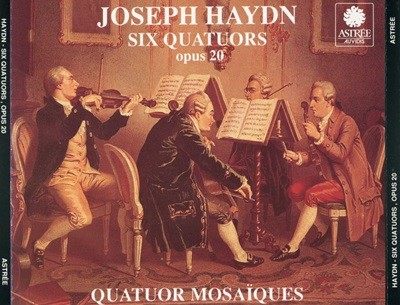 모자이크 콰르텟 - Quatuor Mosaiques - Haydn Six Quatuors Opus 20 2Cds [프랑스발매]