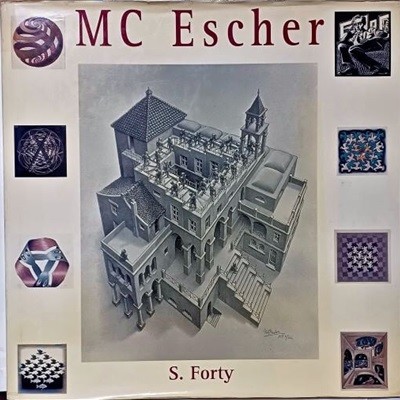 MC Escher(마우리츠 코르넬리스 에셔) -그래픽 아티스트선구자,네덜란드의 판화가- 355/355, 96쪽,하드커버(정사각 큰책)-절판된 귀한책-
