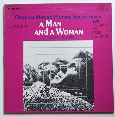[LP]original Sound Track A Man And A Woman (Un Homme Et Une Femme) 남과 여, 1966