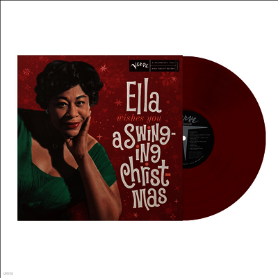 Ella Fitzgerald — Ella Wishes You A Swinging Christmas 앨범 커버
