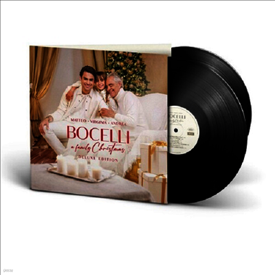 Andrea Bocelli — A Family Christmas (Deluxe Edition) 앨범 커버