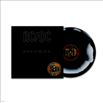 AC/DC — Back In Black (50th Anniversary Edition) 앨범 커버