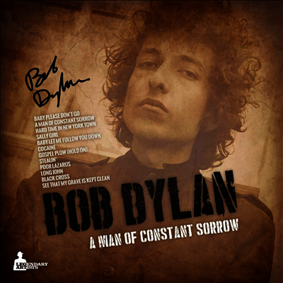Bob Dylan — Man Of Constant Sorrow 앨범 커버
