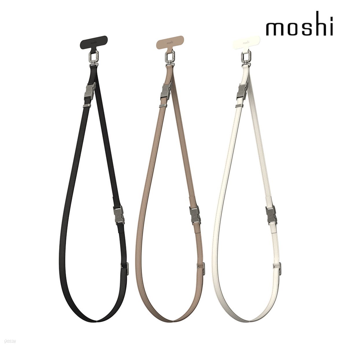 [moshi] 모쉬 2In1 손목&amp;크로스 스트랩 (블랙,브라운,화이트)