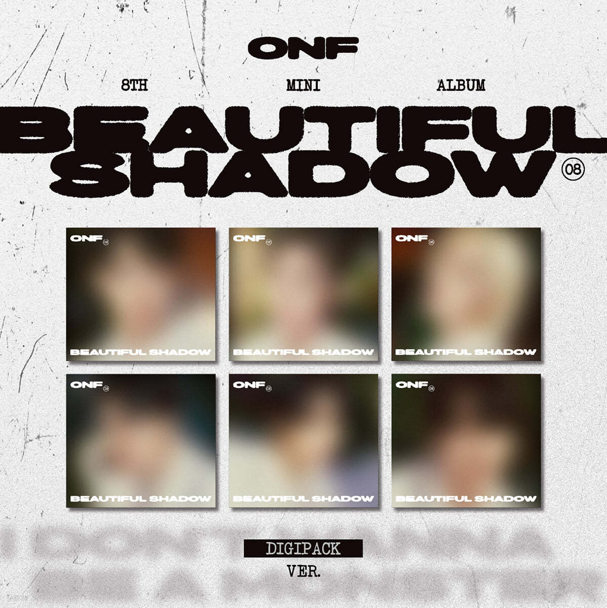 온앤오프 (ONF) - 8TH MINI ALBUM [BEAUTIFUL SHADOW] (DIGIPACK) [6종 중 1종 랜덤발송]