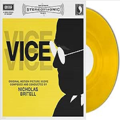 Nicholas Britell - Vice (̽) (Soundtrack)(Ltd)(Yellow Vinyl)(2LP)