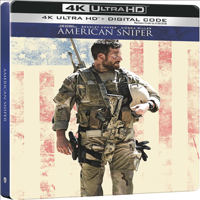 American Sniper (Ƹ޸ĭ ) (Steelbook)(4K Ultra HD)(ѱ۹ڸ)