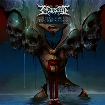Ingested — Tide Of Death And Fractured Dreams 앨범 커버