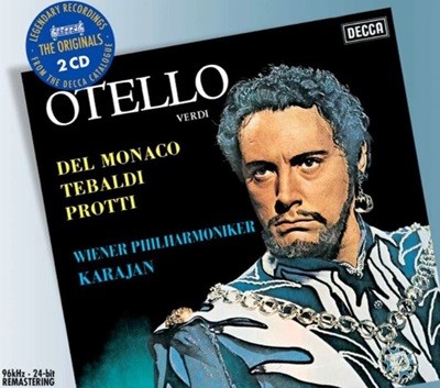  ,ī - Mario Del Monaco,Karajan - Verdi Otello 2Cds [E.U߸] [ֻ] 