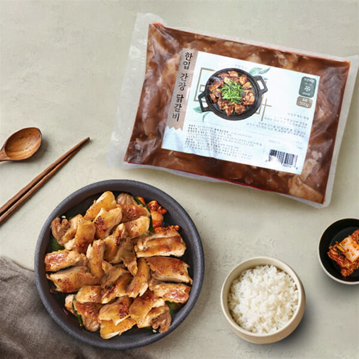 더쉐프 국내산 한입 춘천 간장 닭갈비 1kg/냉장